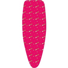 Normadia Pembe %100 Cotton Ütü Masası Kılıfı Bezi Örtüsü Ev Tekstili