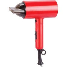 Özbience Kırmızı Saç Kurutma Makinesi 1400W, Hızlı ve Güçlü Kurutma Için