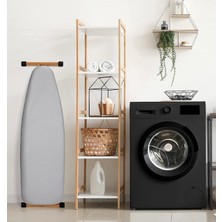 Normadia Ayarlanabilir Gri Ütü Masası Kılıfı 50X140 Cm, Keçeli ve Yanmaz Özellikli