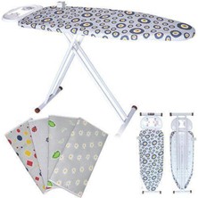 Normadia Yanmaz ve Yapışmaz Kumaşlı Ütü Masası Örtüsü, Lastiksiz, Pratik Kullanım