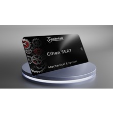 Techvizit Makine Mühendisliği Dijital Kartviziti