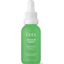 The Ceel Akne Karşıtı Serum 30ML - Dezenfektan Hediyeli (%72 Alkol)