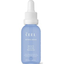 The Ceel Kırışıklık Karşıtı Retinol Serum 30ML - Dezenfektan Hediyeli (%72 Alkol)