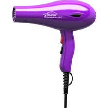 Özbience Güçlü 2400W Mor Fön Makinesi, Hızlı ve Pürüzsüz Saç Kurulama