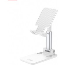 Xo C143 Katlanabilir Masaüstü Telefon Standı - Yüksekliği Ayarlanabilir Kaymaz Tabanlı Telefon Tutucu