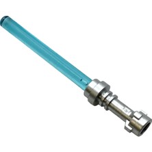 LEGO Star Wars Minifigür Aksesuarı, Işın Kılıcı, Lightsaber, Şeffaf Mavi Renkte ve Metalik Gümüş Kabzalı