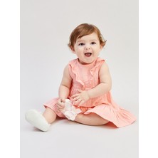 Lc Waikiki Yeni Sezon Bisiklet Yaka Basic Kız Bebek Elbise