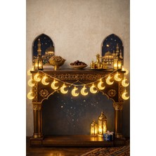 Pairla  1,5 Metre Ramazan Temalı LED Işıklı Süsleme Seti Ramazan Süsleri, Ramazan Hediyem Ramazan Süsü