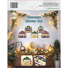 Pairla Sticker Hoş Geldin Ramazan Dekorlu Ramazan Hediyem, Ramazan Süsleri, Ramazan Ürünleri