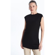 Lc Waikiki Yeni Sezon Bisiklet Yaka Kadın Tişört