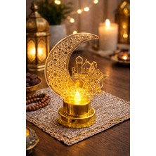 Okavango Ramazan Temalı LED Işıklı Süsleme Seti Ramazan Süsleri, Ramazan Hediyem Ramazan Süsü 14-7 cm