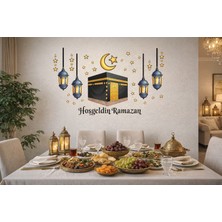 Pairla Sticker Hoş Geldin Ramazan Dekorlu Ramazan Hediyem, Ramazan Süsleri, Ramazan Ürünleri