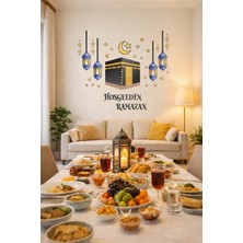 Pairla Sticker Hoş Geldin Ramazan Dekorlu Ramazan Hediyem, Ramazan Süsleri, Ramazan Ürünleri