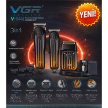 Özbience Vgr V-644 Combo 3'lü Set, Çok Fonksiyonlu ve Pratik Kullanım Imkanı
