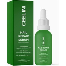 The Ceel Ceelini El ve Ayak Tırnak Besleyici Güçlendirici Serum Çay Ağacı ve Salisik Asit Özlü 30ML - Dezenfektan Hediyeli (%72 Alkol)