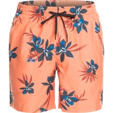 Quiksilver Mix 17 Jamv Erkek Turuncu Volley Short