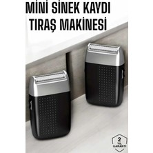 Özbience Mini Şarjlı Tıraş Makinesi, Paslanmaz Çelik, Taşınabilir, Güçlü ve Pratik