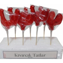 Kıvırcık Tatlar Horoz Şeker Lolipop 30 Adet – Geleneksel Sert Şeker Hediyelik