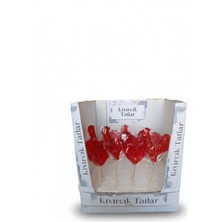 Horozlu & Kalpli Lolipop Şekerleme 20'li (Cam Şeker) (Parti -Doğum Günü-Çocuk-Hediye-Sevgili)