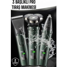 Özbience Profesyonel Tıraş Makinesi Kulak ve Burun Başlığı ile Güzel Görünüm