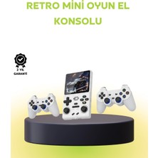 Dekofon Geniş Ekranlı Taşınabilir Retro Oyun Konsolu
