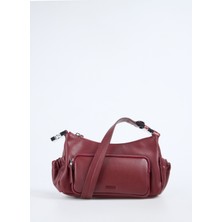 Hugo Bordo Kadın Omuz Çantası 50552289611