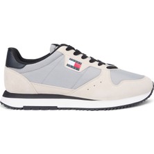 Tommy Hilfiger Bej Erkek Sneaker Tjm Eva Runner Leather