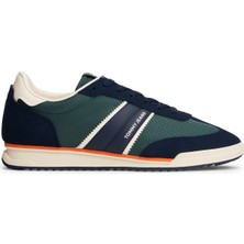 Tommy Hilfiger Lacivert Erkek Sneaker Tjm Retro Runner Cleated Wınter