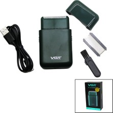 Özbience Pratik 2'li Sakal ve Çizim Tıraş Makinesi, USB Şarjlı, V-390