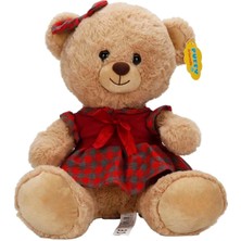 Mutlu Müşteri 4810 Sun-Jnh-Pff-Sk Peluş Ayı Elbiseli 32CM 2A