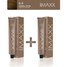 Maxx Deluxe 2'li Tüp Boya 60 ml 6.9 Kumral Tütün