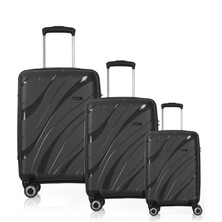 Ççs 5223 Polipropilen 3'lü Valiz Seti