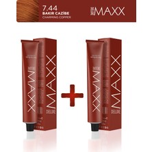 Maxx Deluxe 2'li Tüp Boya 60 ml 7.44 Bakır Cazibe