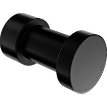 DKR Dekor Banyo - Alina Black Askı