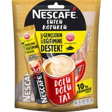 Nescafe 3’ü 1 Arada Sütlü Köpüklü (10’lu) X8 Adet