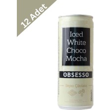 Obsesso Iced White Choco Mocha 250 ml x 12 Adet