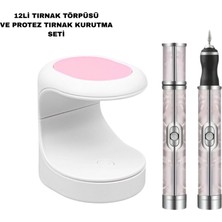 Özbience Hızlı ve Güvenli Profesyonel Tırnak Kurutma Törpü Seti