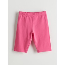 Lc Waikiki Yeni Sezon Beli Lastikli Kız Çocuk Kısa Tayt
