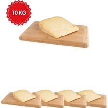 Araz Et Trakya Eski Kaşar 1 kg x 10 Paket | Olgunlaştırılmış Yöresel Peynir | Kahvaltı ve Yemeklik