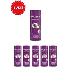 Billur Mineralli Iyotlu Sofra Tuzu 500 G x 6 Adet | Zenginleştirilmiş Sofralık Tuz