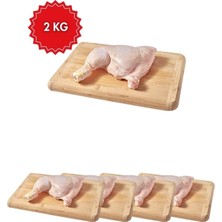 Araz Et Ayvat Organik Tavuk Izgara But 2 kg – Taze ve Lezzetli Piliç Eti