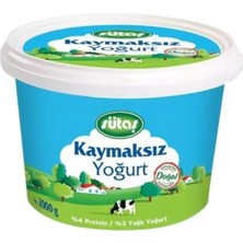 Sütaş Kaymaksız Kova Yoğurt (2 Kg)