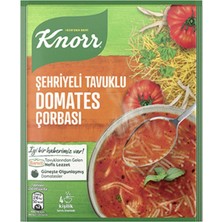 Knorr Şehriyeli Tavuklu Hazır Domates Çorbası (67 Gr) x 10 Adet