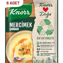Knorr Mercimek Çorbası 76 G X6 Adet | Pratik Çorba Çözümü