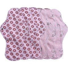 Ponped Bambu Yıkanabilir Doğal Kadın Pedi 6'lı Xl Boyut