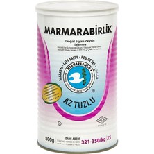 Araz Et Marmarabirlik Hususi Az Tuzlu Siyah Zeytin 800 gr