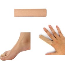 Erseyy El Ayak Parmak Koruyucu Kumaş Kaplı Jel Silikon Tüp