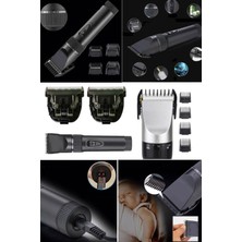 Özbience Şarjlı Tıraş Makinesi Profesyonel Pro Model, 4 Taraklı, Kuaför & Berber