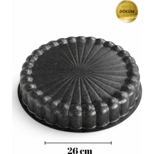 ChefTime Ergonomik Ayçiçeği Desenli Sac Kek Kalıbı | 26CM