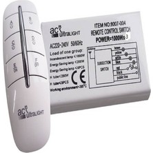 Normadia Üçlü Avize Kumandası, 220V, AY30-00120, Elektronik Uzaktan Kontrol